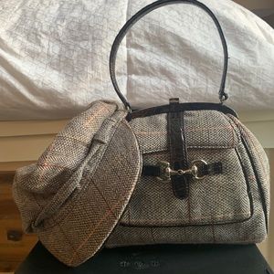 Wool handbag and matching hat!